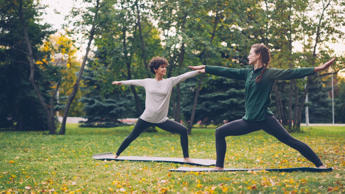Morning yoga sequence for energised start